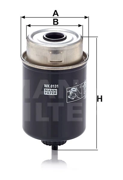 Palivový filter MANN FILTER WK 8131