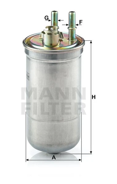 Palivový filter MANN FILTER WK 853/13