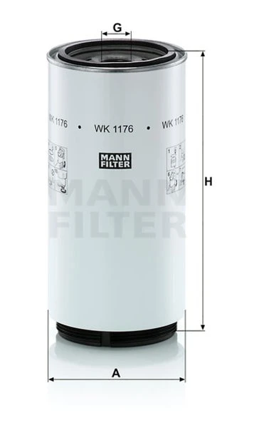 Palivový filter MANN FILTER WK 1176 x