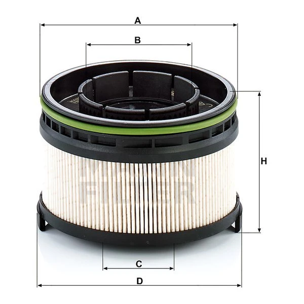 Palivový filter MANN FILTER PU 11 001 z KIT