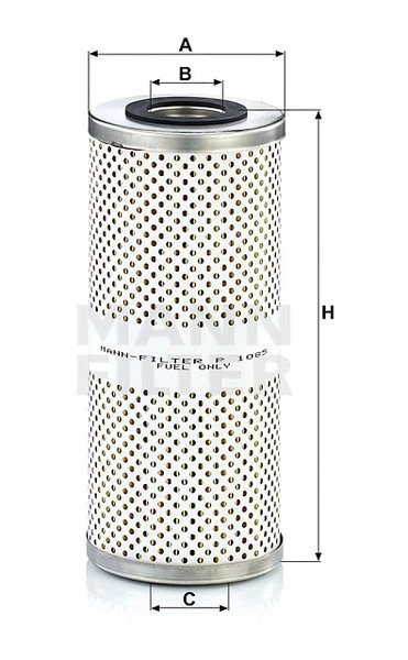 Palivový filter MANN FILTER P 1085