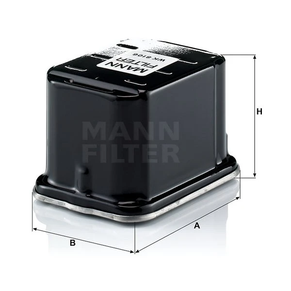 Palivový filter MANN FILTER WK 8106