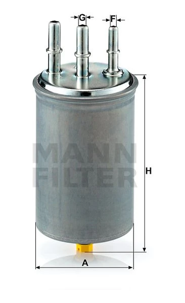 Palivový filter MANN FILTER WK 829/6