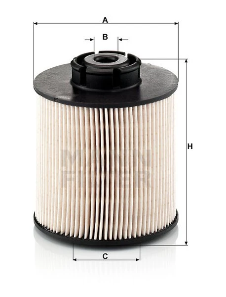 Palivový filter MANN FILTER PU 1046/1 x