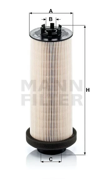 Palivový filter MANN FILTER PU 966/1 x