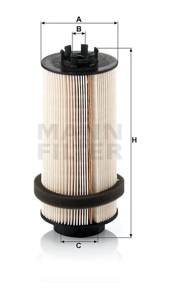 Palivový filter MANN FILTER PU 999/2 x