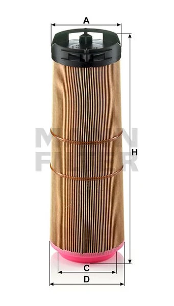 Vzduchový filter MANN FILTER C 12 133/1