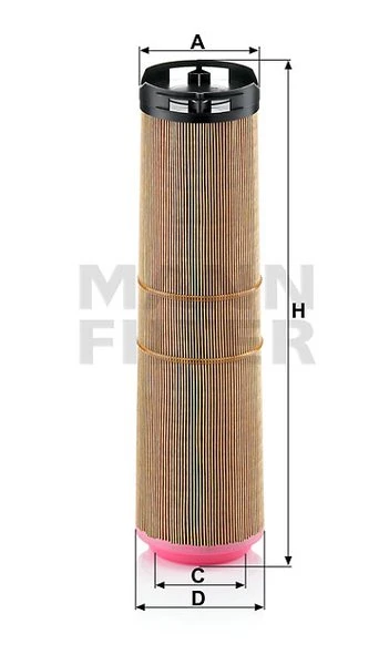 Vzduchový filter MANN FILTER C 12 178/2