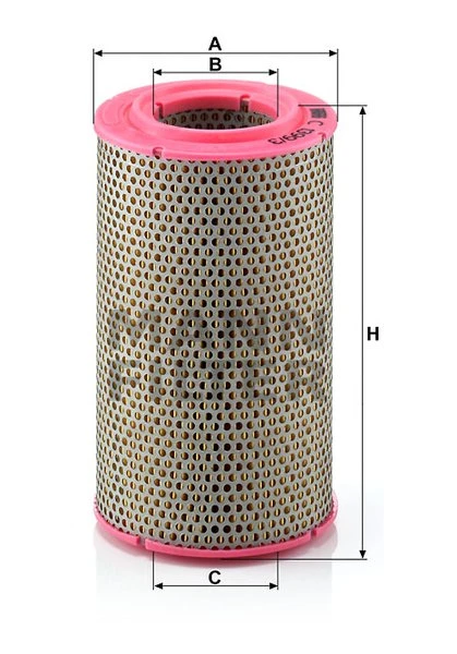 Vzduchový filter MANN FILTER C 1399/3
