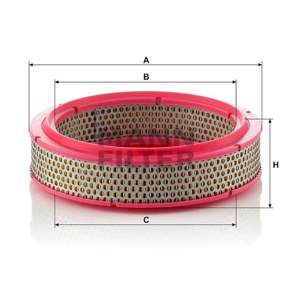 Vzduchový filter MANN FILTER C 2120/2