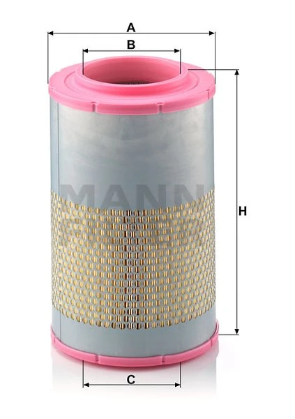 Vzduchový filter MANN FILTER C 22 478/1