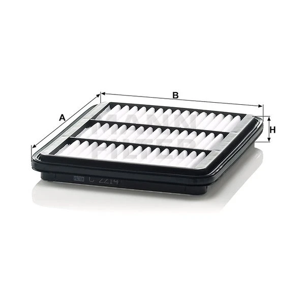 Vzduchový filter MANN FILTER C 2214