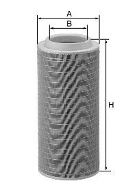 Vzduchový filter MANN FILTER C 24 745/6