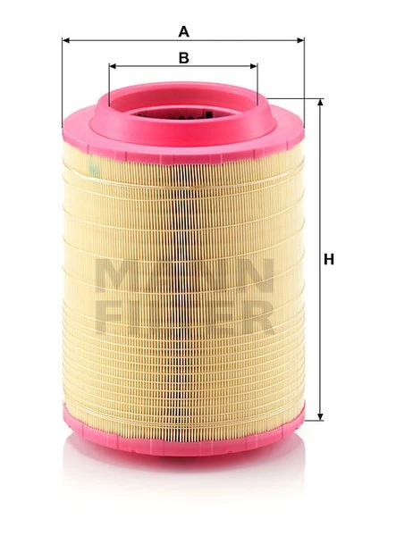 Vzduchový filter MANN FILTER C 25 660/2
