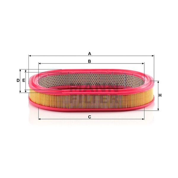 Vzduchový filter MANN FILTER C 3975/1