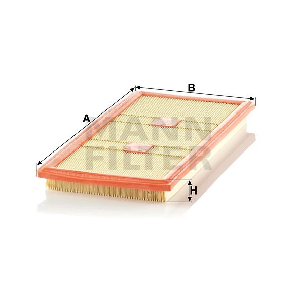 Vzduchový filter MANN FILTER C 43 139