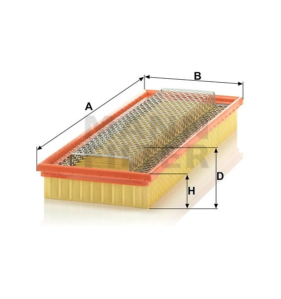 Vzduchový filter MANN FILTER C 48 183