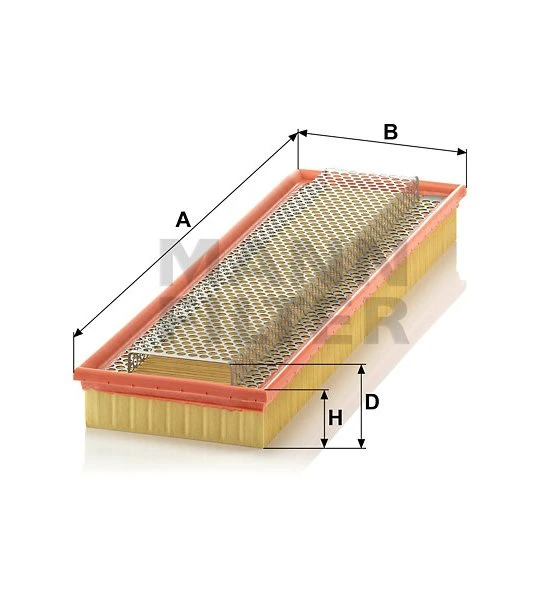 Vzduchový filter MANN FILTER C 60 230