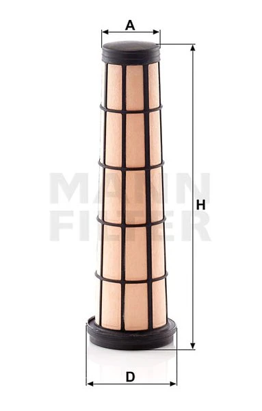 Poistný filter MANN FILTER CF 10 002