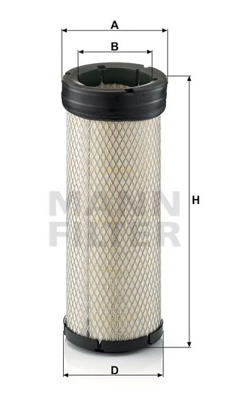 Poistný filter MANN FILTER CF 1398