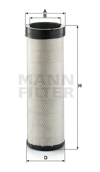 Poistný filter MANN FILTER CF 1720