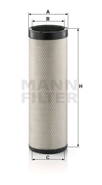 Poistný filter MANN FILTER CF 18 202