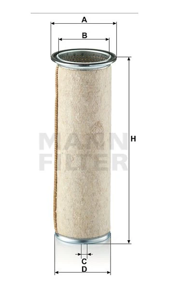 Poistný filter MANN FILTER CF 1133