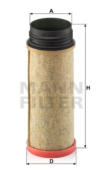 Poistný filter MANN FILTER CF 1240