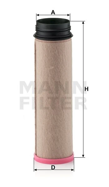 Poistný filter MANN FILTER CF 1260