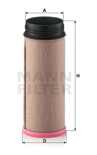 Poistný filter MANN FILTER CF 1420