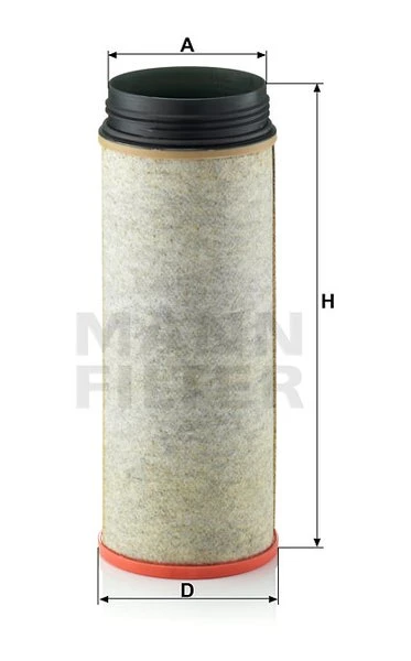 Poistný filter MANN FILTER CF 1631