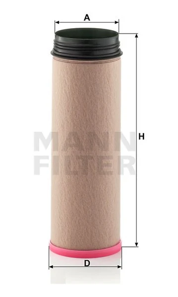 Poistný filter MANN FILTER CF 1640