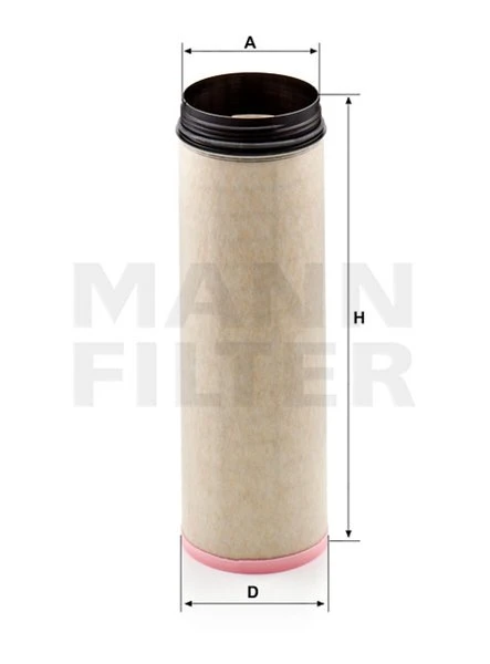 Poistný filter MANN FILTER CF 1750