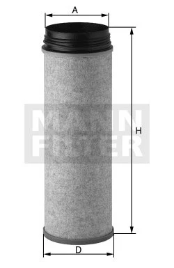 Poistný filter MANN FILTER CF 1760
