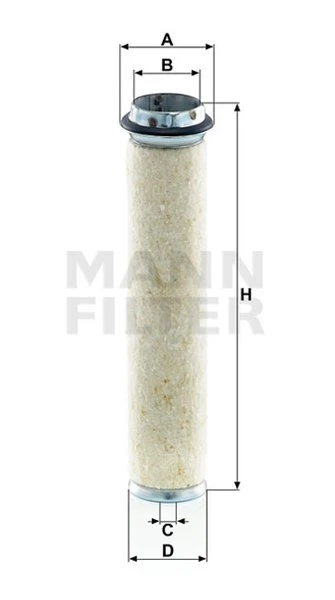 Poistný filter MANN FILTER CF 700