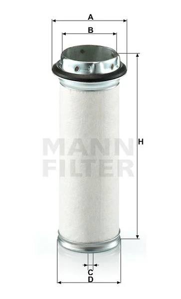 Poistný filter MANN FILTER CF 711