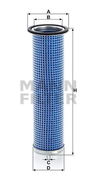 Poistný filter MANN FILTER CF 75/1 x