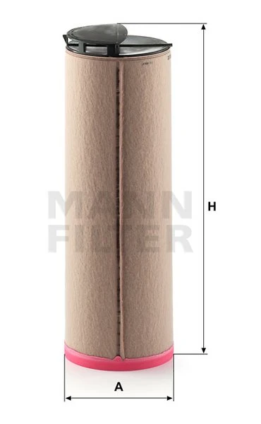 Poistný filter MANN FILTER CF 810