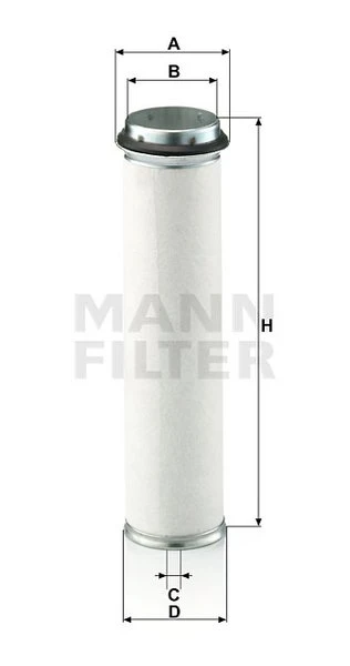 Poistný filter MANN FILTER CF 811