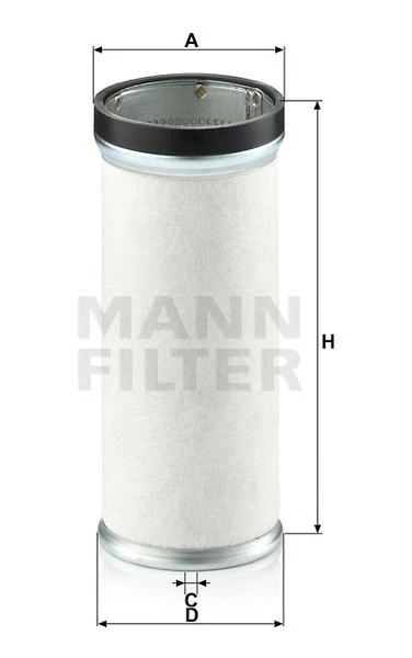 Poistný filter MANN FILTER CF 821
