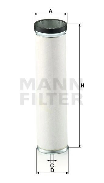 Poistný filter MANN FILTER CF 830
