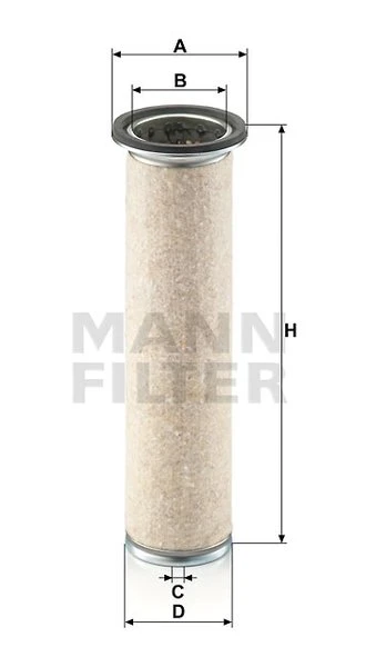 Poistný filter MANN FILTER CF 840
