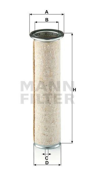 Poistný filter MANN FILTER CF 930
