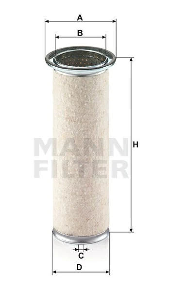 Poistný filter MANN FILTER CF 950