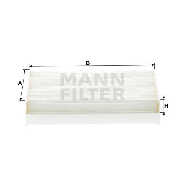 Kabínový filter MANN FILTER CU 17 001