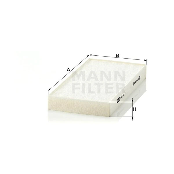 Kabínový filter MANN FILTER CU 1811-2