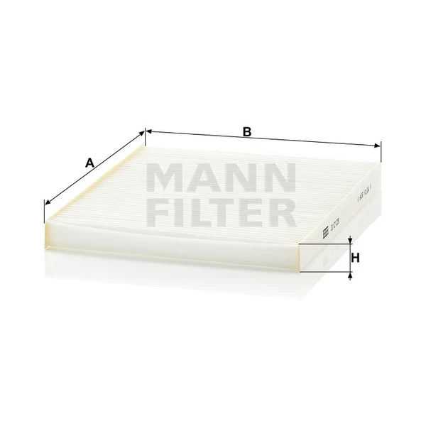Kabínový filter MANN FILTER CU 2129