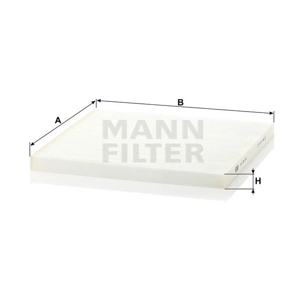 Kabínový filter MANN FILTER CU 29 001