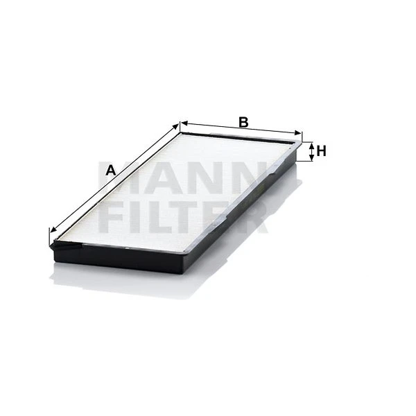 Kabínový filter MANN FILTER CU 37 001