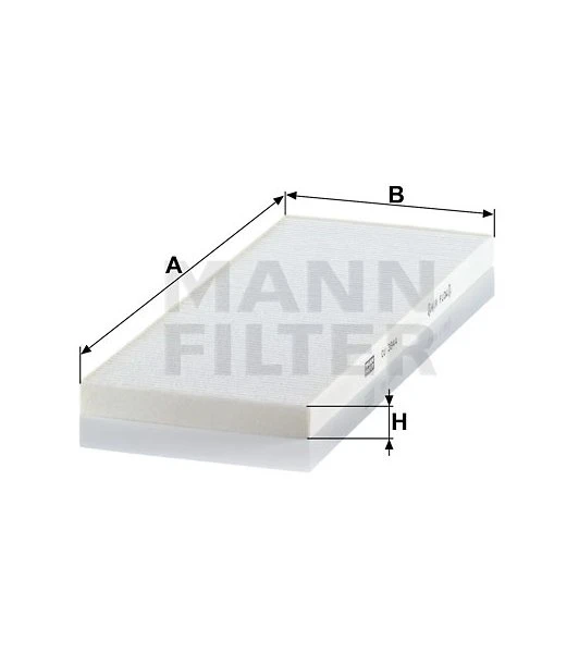 Kabínový filter MANN FILTER CU 3944